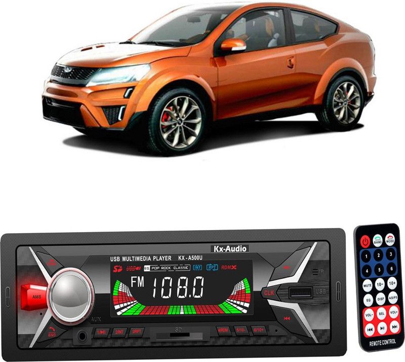 JBRIDERZ KX-A500U BLUETOOTH/USB/SD/AUX/FM/MP3 with Phone Caller Id Receiver JB-1133 Car Stereo  (Single Din)