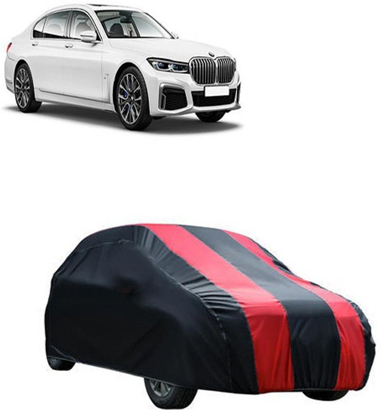 Kuchipudi Car Cover For BMW Universal For Car (Without Mirror Pockets)  (Red, Black, For 2005, 2006, 2007, 2008, 2009, 2010, 2011, 2012, 2013, 2014, 2015, 2016, 2017, 2018, 2019, NA Models)