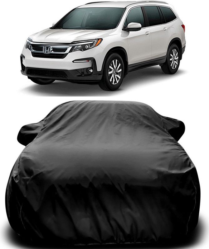 Genipap Car Cover For Honda PILOT (With Mirror Pockets)  (Black)
