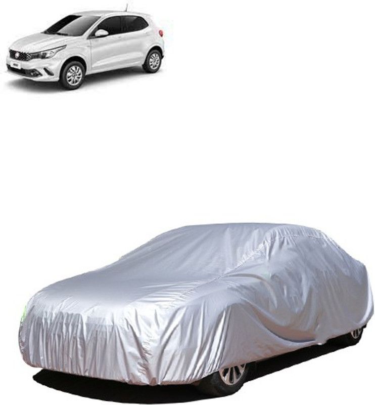 Kuchipudi Car Cover For Fiat Universal For Car (Without Mirror Pockets)  (Silver, For 2005, 2006, 2007, 2008, 2009, 2010, 2011, 2012, 2013, 2014, 2015, 2016, 2017, 2018, 2019, NA Models)