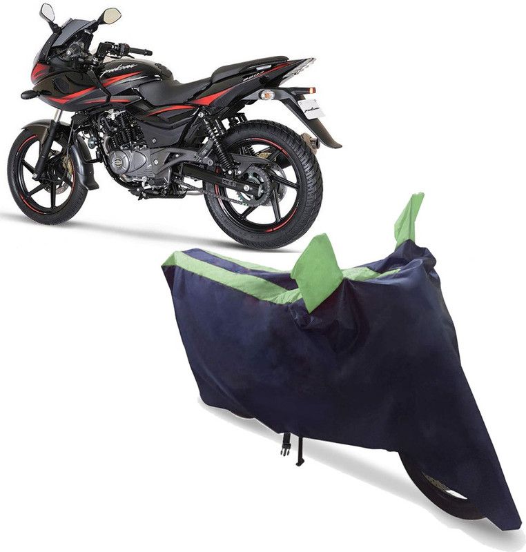 EXOME Two Wheeler Cover for Bajaj  (Pulsar 220F, Green)