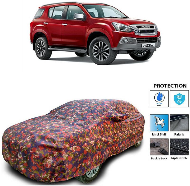 Ascension Car Cover For Isuzu MU-X (With Mirror Pockets)  (Multicolor)