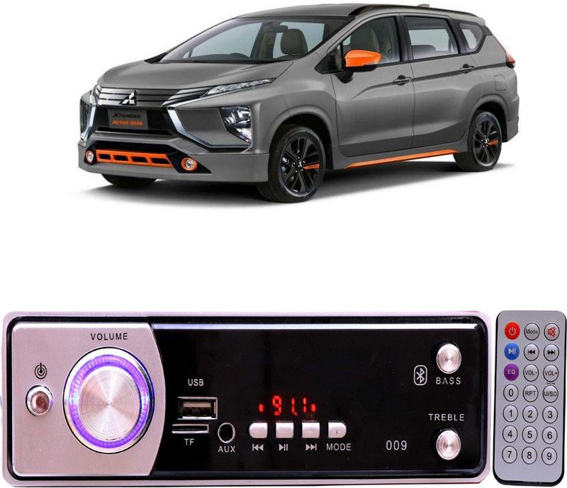 Genipap Silver009 BLUETOOTH/USB/SD/AUX/FM/MP3 Car Stereo ( Single Din) -433 Car Stereo  (Single Din)