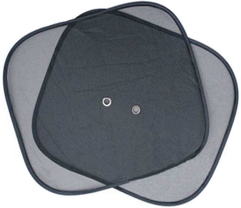 Caroutfit Side Window Sun Shade For Ford Fiesta  (Black)