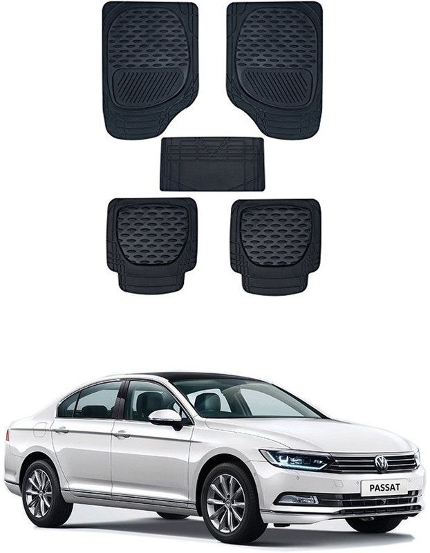 RONISH PVC Standard Mat For Volkswagen Passat  (Black)