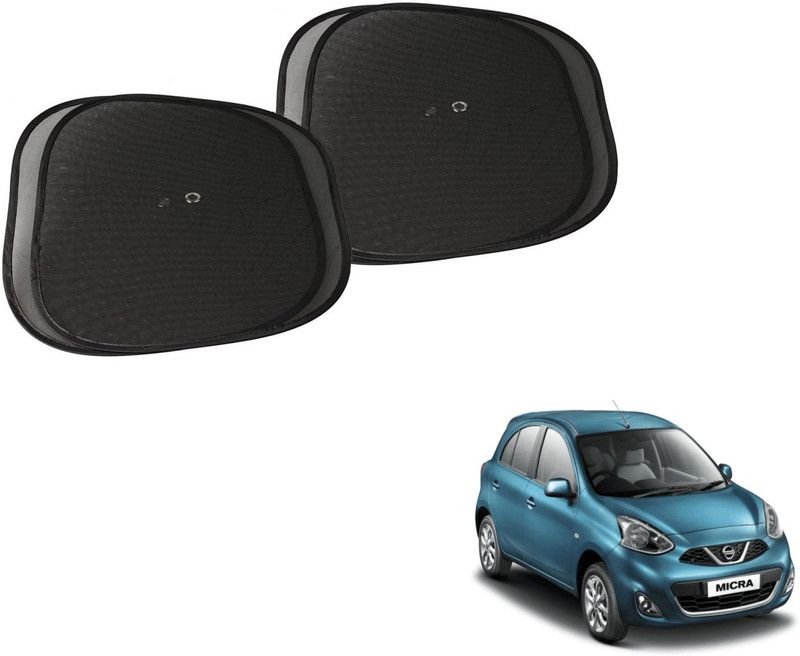 AUTYLE Side Window, Rear Window Sun Shade For Nissan Micra  (Black)