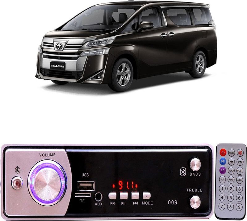 YUNEIK Silver009 BLUETOOTH/USB/SD/AUX/FM/MP3 Car Stereo ( Single Din) Y-598 Car Stereo  (Single Din)