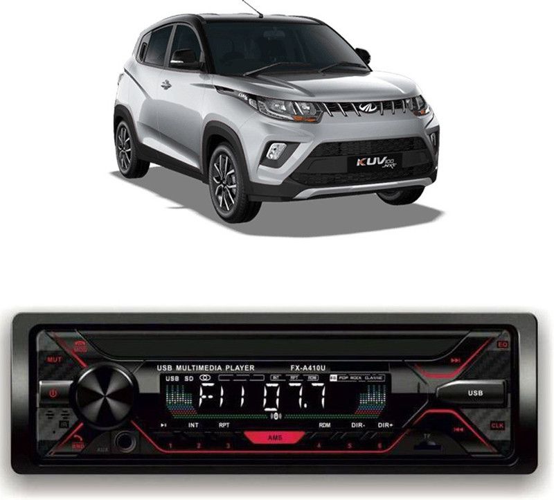 Genipap Car Stereo FX- A100U Car Stereo with Bluetooth, USB, SDCard , Aux G-271 Car Stereo  (Single Din)