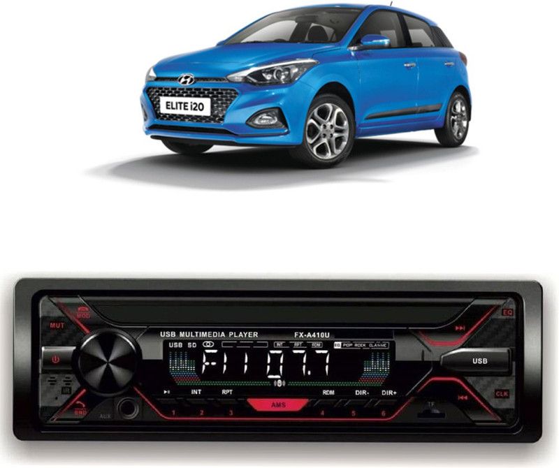 Purpleheart Car Stereo FX- A100U Car Stereo with Bluetooth, USB, SD Card , Aux P-177 Car Stereo  (Single Din)