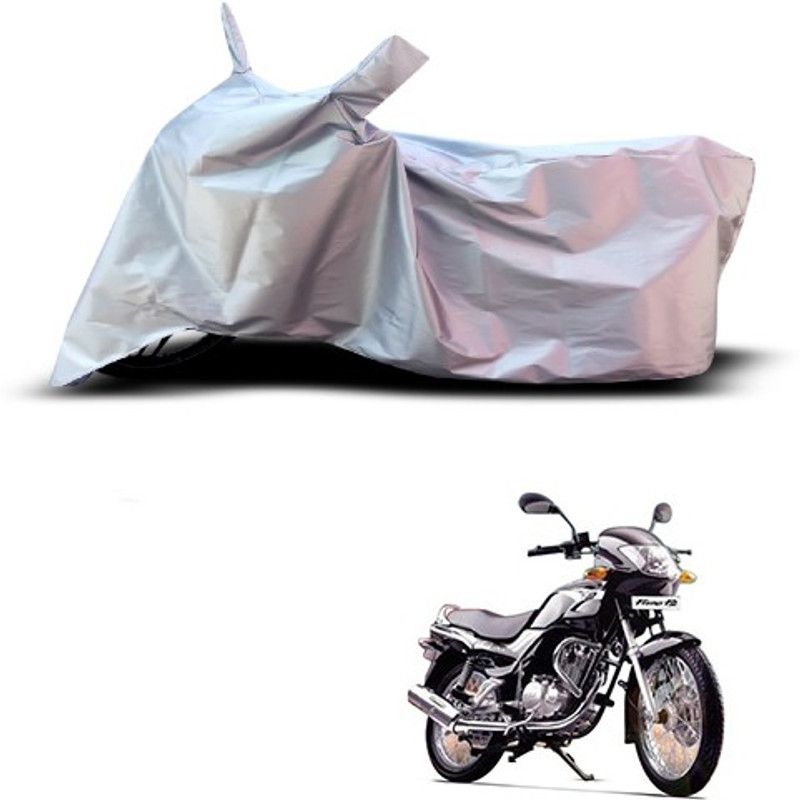 APNEK Waterproof Two Wheeler Cover for TVS  (Fiero F2, Silver)