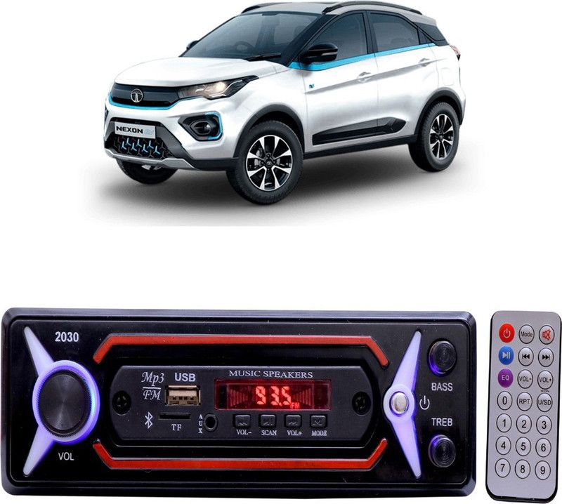 JBRIDERZ JB-2030 Red BLUETOOTH/USB/SD/AUX/FM/MP3 Car Stereo ( Single Din) G-536 Car Stereo  (Single Din)