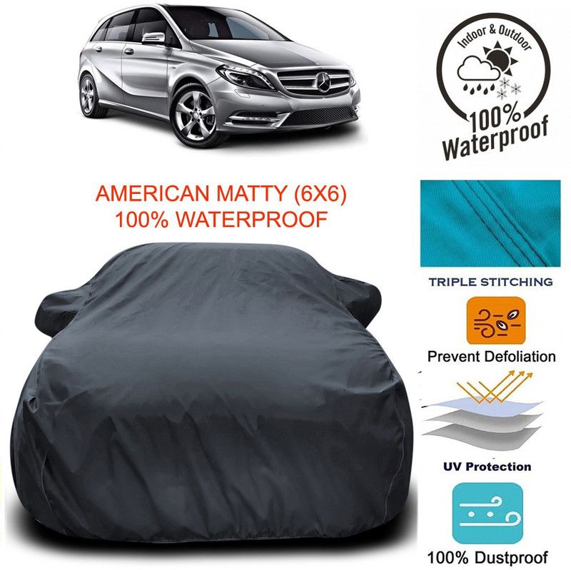 APNEK Car Cover For Mercedes Benz B-Class (With Mirror Pockets)  (Grey)