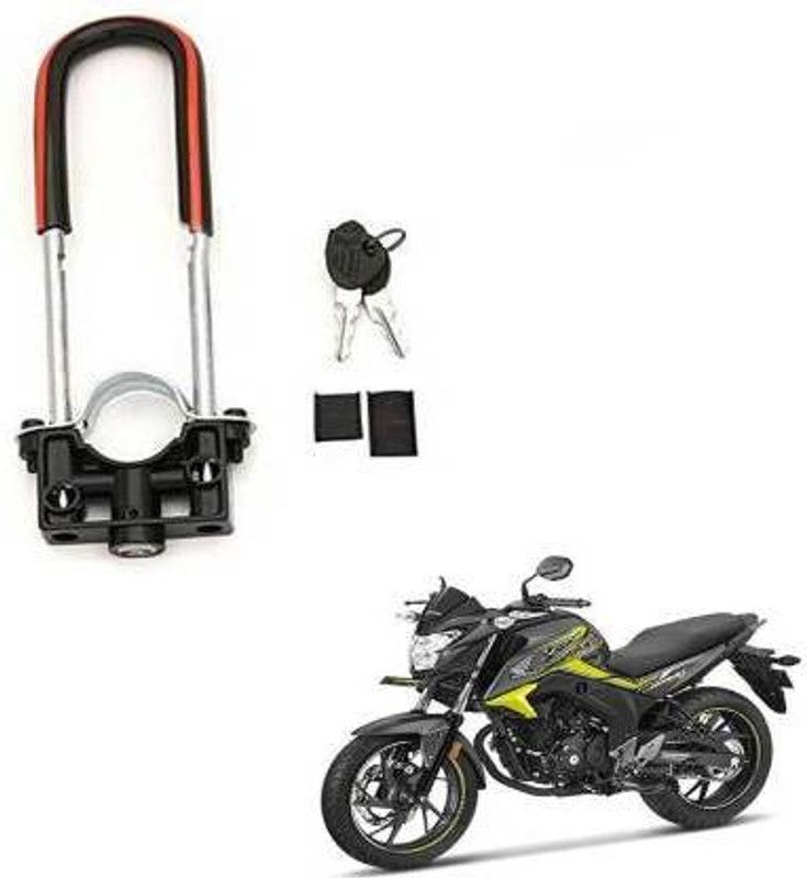 VKSUN Honda CB Hornet160 Bike Front Shocker Wheel Lock-226 Wheel Lock  (Black)
