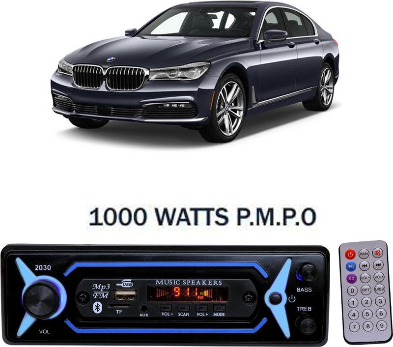 JBRIDERZ P-2030 Blue BLUETOOTH/USB/SD/AUX/FM/MP3 Car Stereo ( Single Din) B-58 Car Stereo  (Single Din)