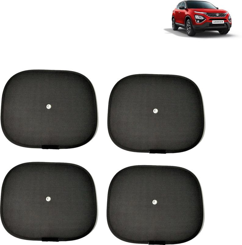 Rhtdm Side Window Sun Shade For Tata Harrier  (Black)