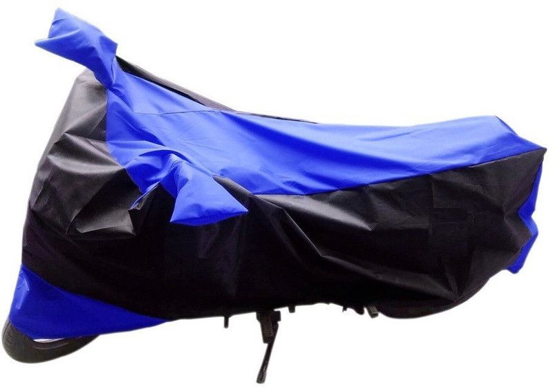 Speedro Two Wheeler Cover for Suzuki  (Hayate, Blue, Black)