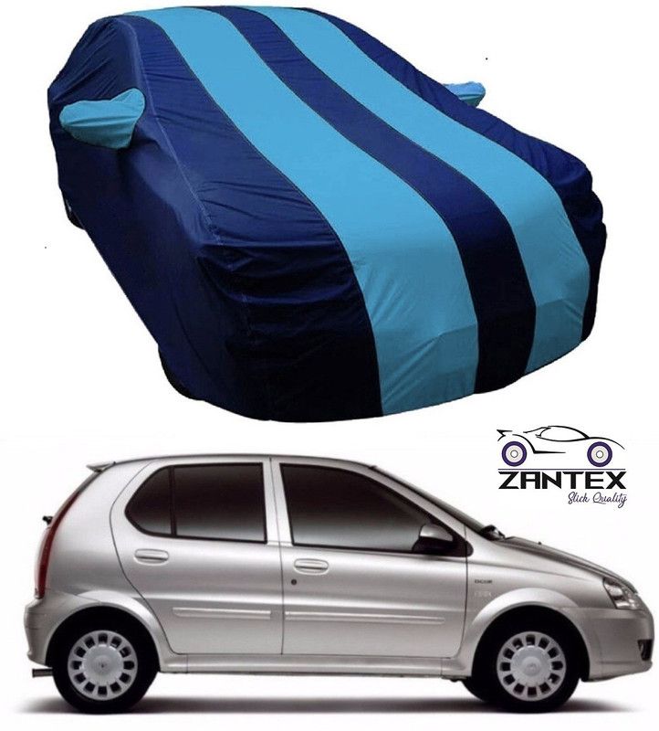 ZANTEX Car Cover For Tata Indica (With Mirror Pockets)  (Blue)