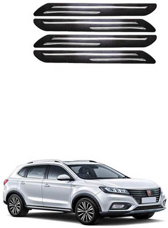 APICAL Silicone Car Bumper Guard  (Black, Pack of 4, Universal For Car, Universal For Car)
