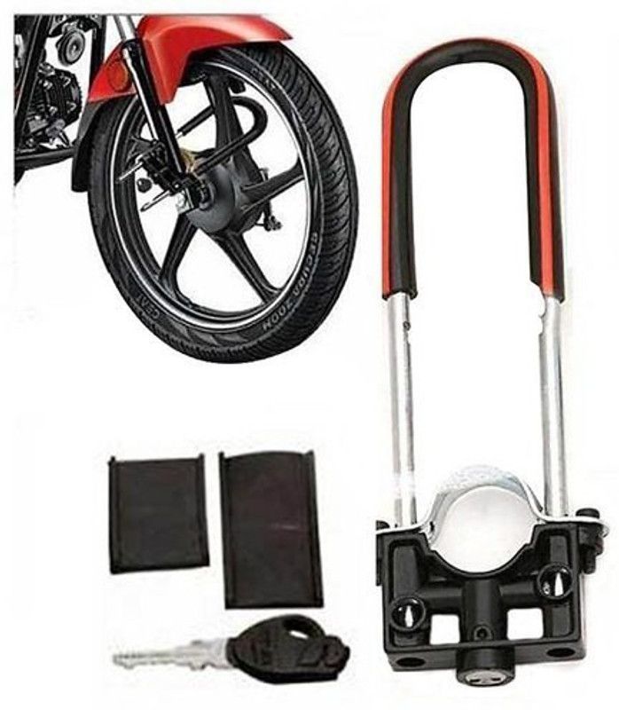 raman design and technologies RDT 002 Wheel Lock  (Black, Red)