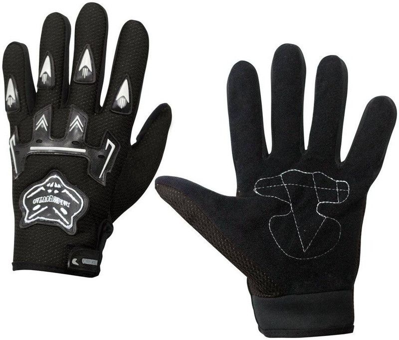 meenu arts KGNT-A-010 Riding Gloves  (Black)