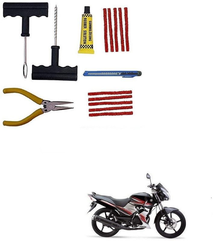 SRPHERE Complete Tubeless Tyre Puncture Repair Kit_ SS 125 Tubeless Tyre Puncture Repair Kit