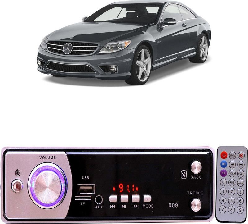 YUNEIK Silver009 BLUETOOTH/USB/SD/AUX/FM/MP3 Car Stereo ( Single Din) Y-375 Car Stereo  (Single Din)