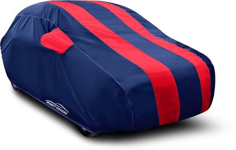 XAFO Car Cover For Audi A4 (With Mirror Pockets)  (Red, Blue)