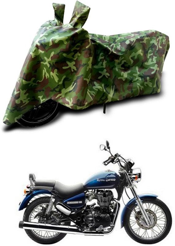 Rhtdmm Waterproof Two Wheeler Cover for Royal Enfield  (Multicolor)