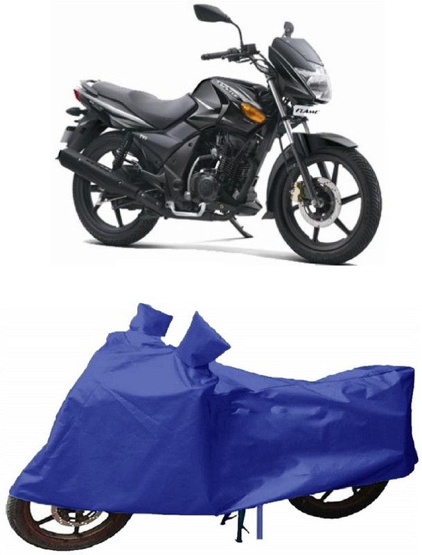 SHIVRAT Two Wheeler Cover for Royal Enfield  (Bullet 350, Blue)