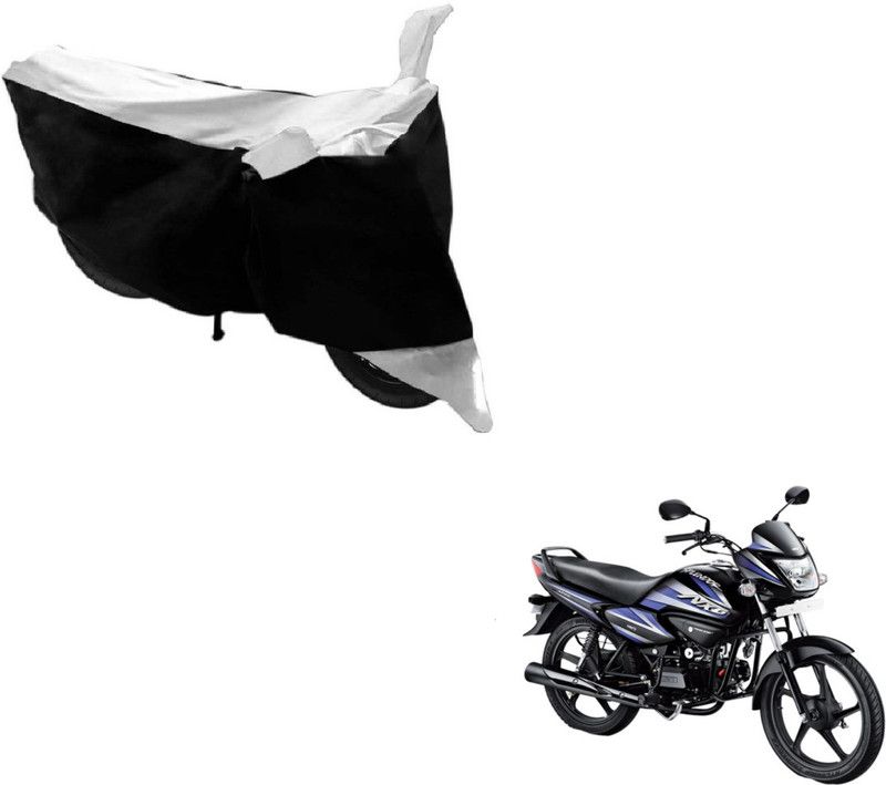 AUTYLE Two Wheeler Cover for Hero  (Splendor NXG, Black, White)