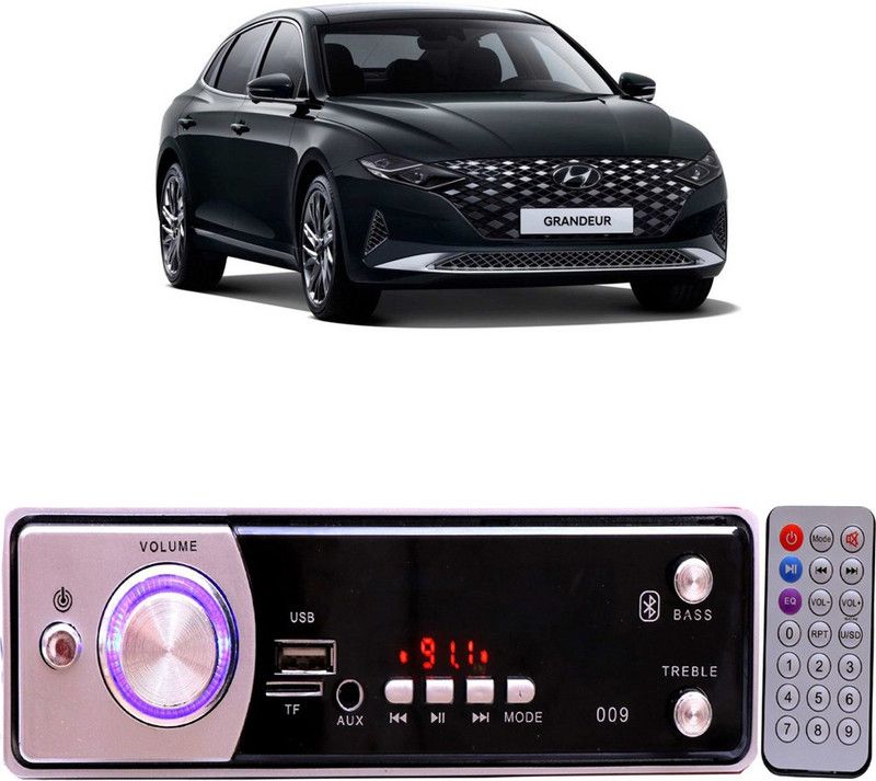 EverLand Silver009 BLUETOOTH/USB/SD/AUX/FM/MP3 Car Stereo ( Single Din) E-185 Car Stereo  (Single Din)