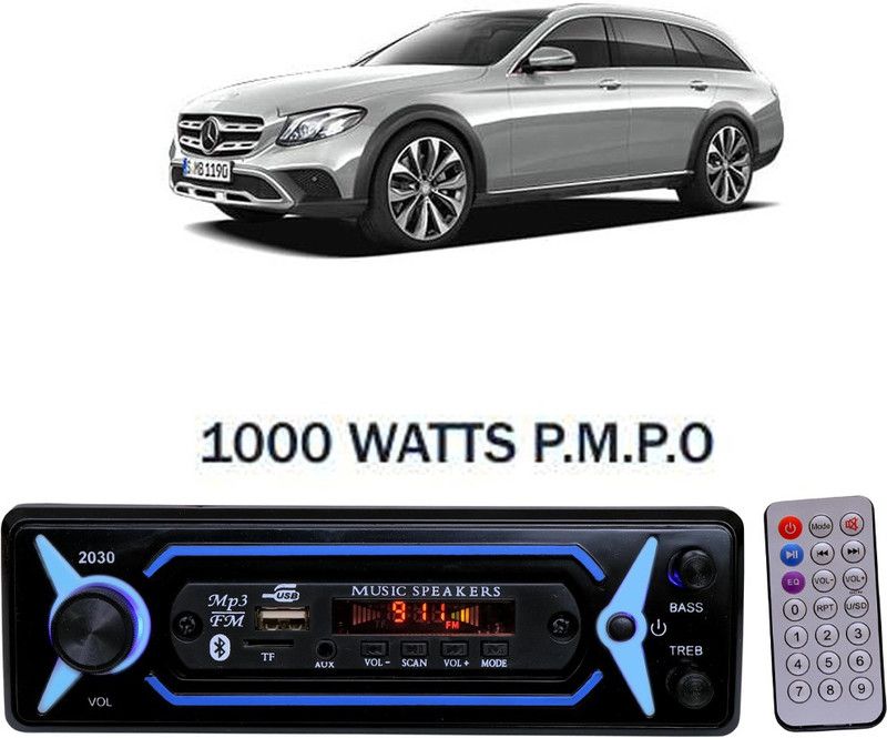 JBRIDERZ P-2030 Blue BLUETOOTH/USB/SD/AUX/FM/MP3 Car Stereo ( Single Din) E-379 Car Stereo  (Single Din)
