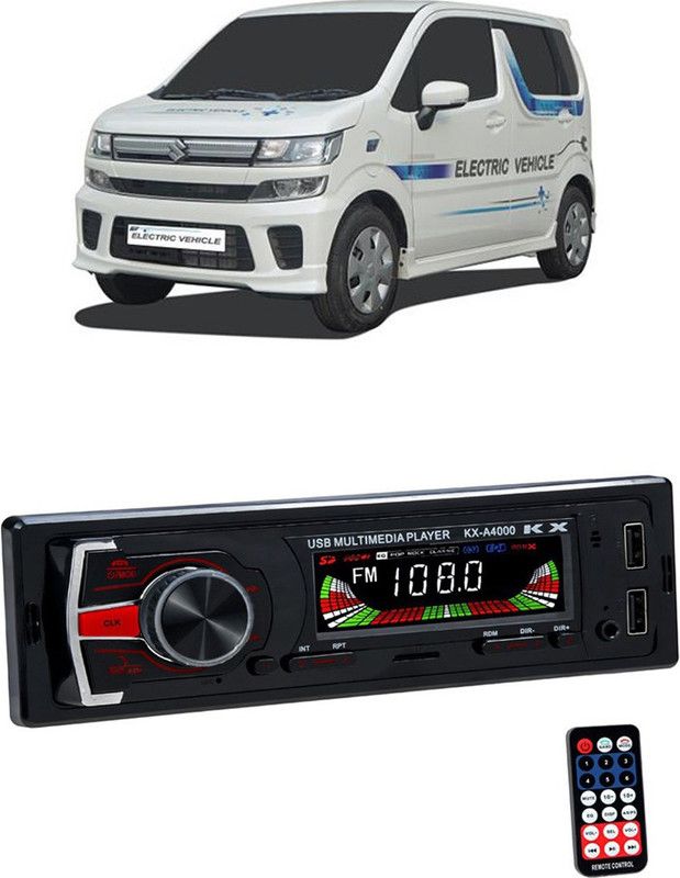 JBRIDERZ KX-A4000 with AUX/Bluetooth/USB/ MP3 G 336 Car Stereo  (Single Din)