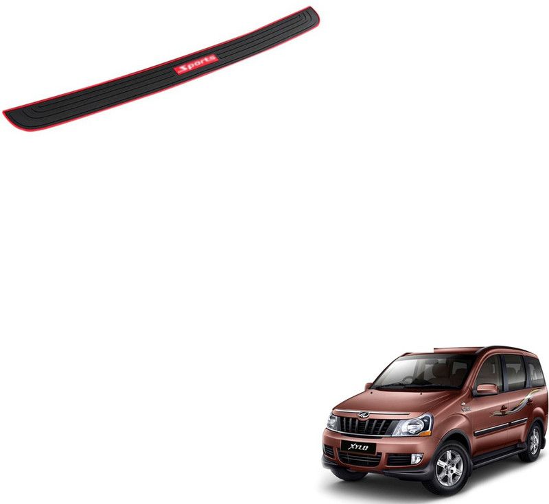 SEMAPHORE Rubber Car Bumper Guard  (Black, Red, Pack of 1, Mahindra, Xylo)