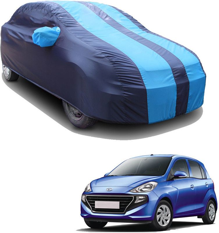 SS FOR YOUR SMART NEEDS Car Cover For Hyundai Santro Sportz AMT Petrol (With Mirror Pockets)  (Blue, Blue)