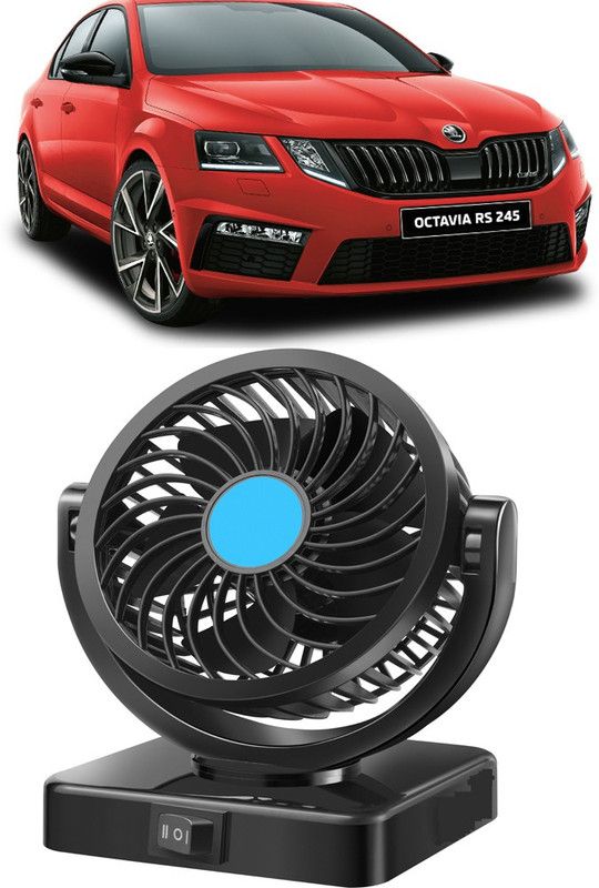 Enfield Works Cooling Car Fan 360 Degree Rotatable For vehicle-CF-B - 434 Car Interior Fan  (12 V)