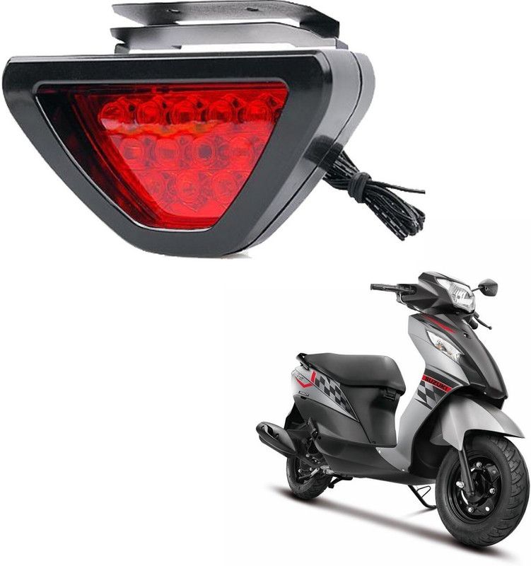 KOZDIKO Triangular RB204 Brake Light Motorbike LED for Suzuki (12 V, 55 W)  (Lets, Pack of 1)