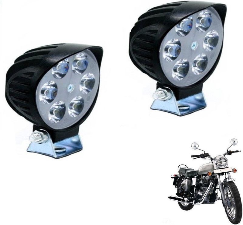 MOCKHE LED Fog Light for Royal Enfield Bullet Electra