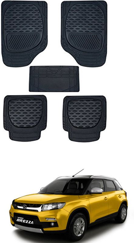 RONISH PVC Standard Mat For Maruti Suzuki Vitara Brezza  (Black)