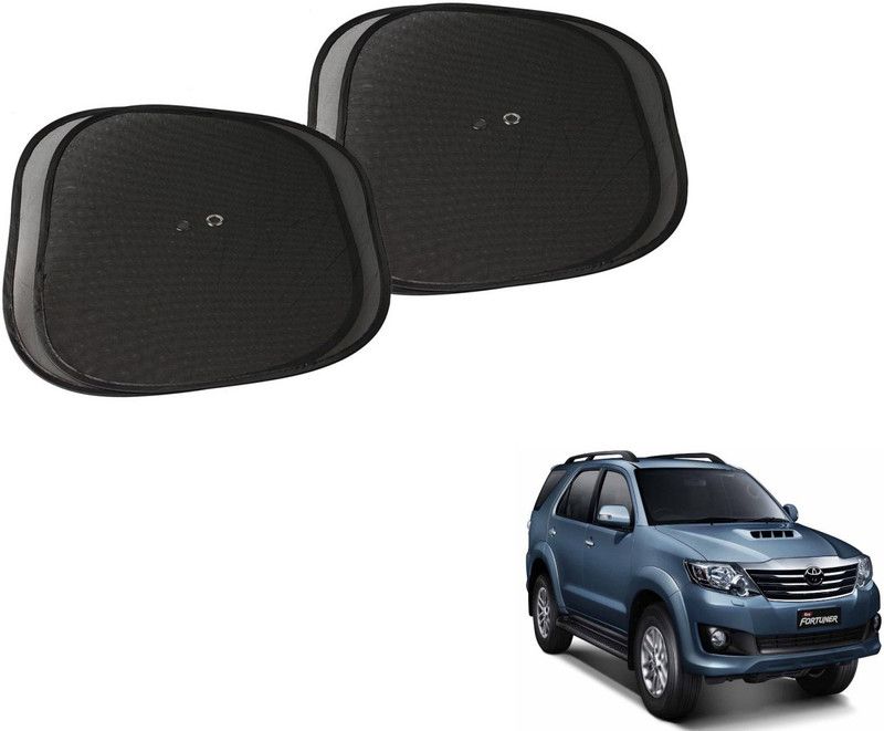 AUTYLE Side Window, Rear Window Sun Shade For Toyota Fortuner  (Black)
