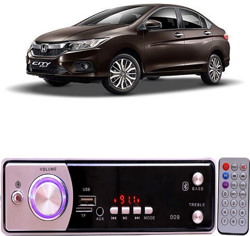 Purpleheart Silver009 BLUETOOTH/USB/SD/AUX/FM/MP3 Car Stereo ( Single Din) P-154 Car Stereo  (Single Din)