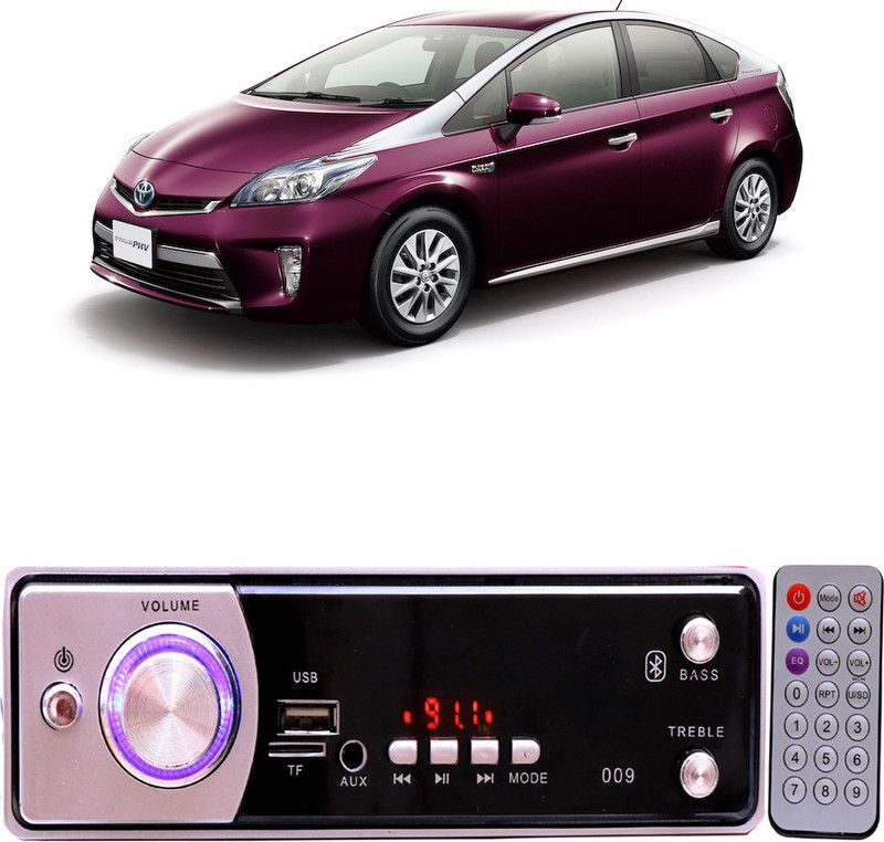 Purpleheart Silver009 BLUETOOTH/USB/SD/AUX/FM/MP3 Car Stereo ( Single Din) P-592 Car Stereo  (Single Din)