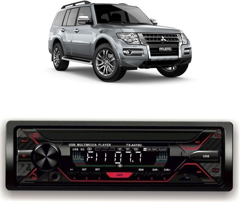 Purpleheart Car Stereo FX- A100U Car Stereo with Bluetooth, USB, SD Card , Aux P-430 Car Stereo  (Single Din)
