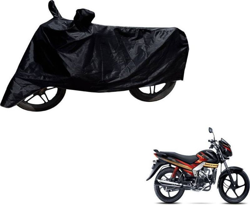 THE REAL ARV Two Wheeler Cover for Mahindra  (Centuro, Black)
