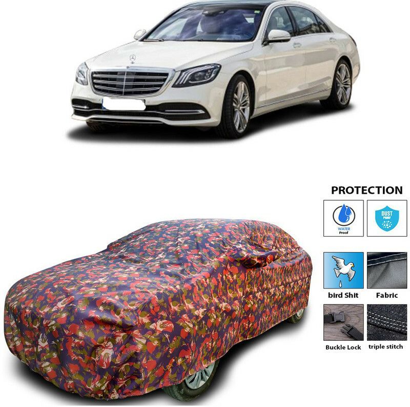 Ascension Car Cover For Mercedes Benz S350 (With Mirror Pockets)  (Multicolor)