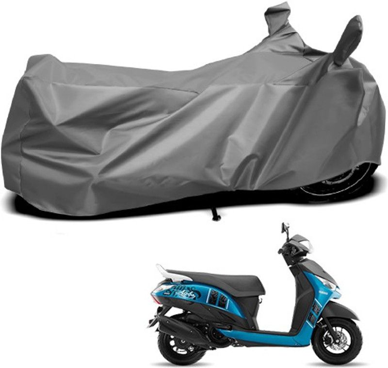 Gavya Waterproof Two Wheeler Cover for Yamaha  (Alpha, Grey)
