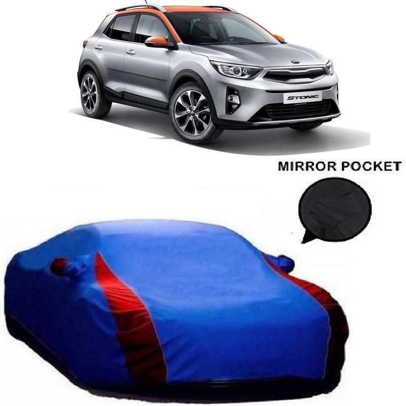Ascension Car Cover For Kia Stonic (With Mirror Pockets)  (Blue)