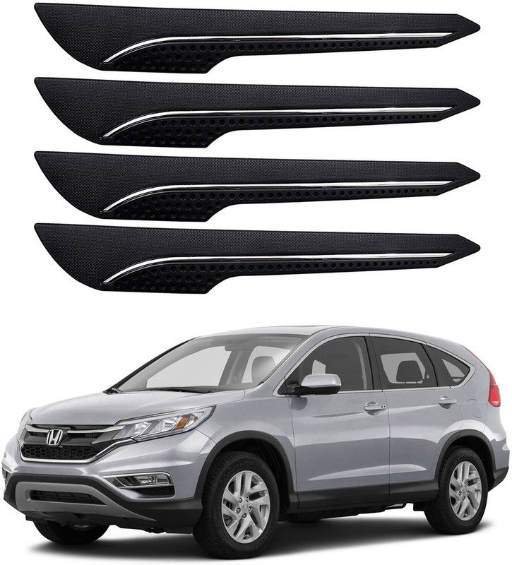Oshotto Rubber Car Bumper Guard  (Black, Pack of 4, Honda, CR-V)