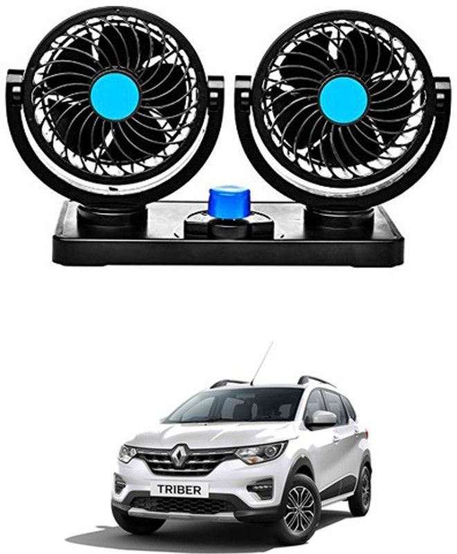 RKPSP 360 Degree Car Fan - 12V,Dual Head Fans,Car dashboard fan For Tribber Car Interior Fan  (12 V)