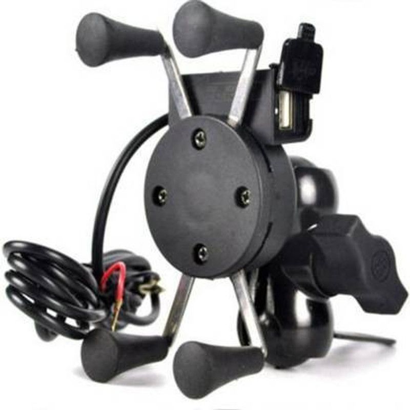 CARTHRILL Bike Mobile Holder  (Black)